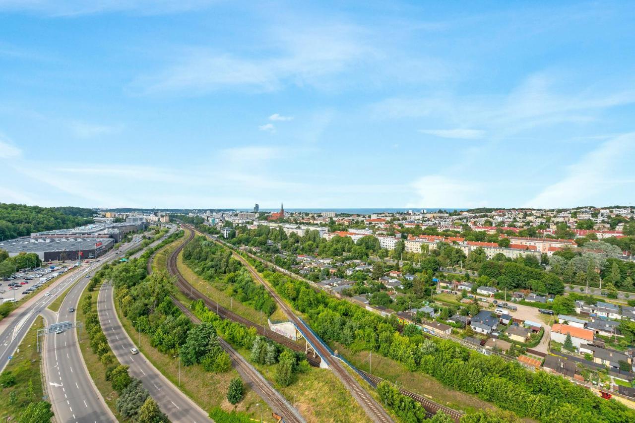 Gdynia Modern Tower & City View By Downtown Apartments Buitenkant foto